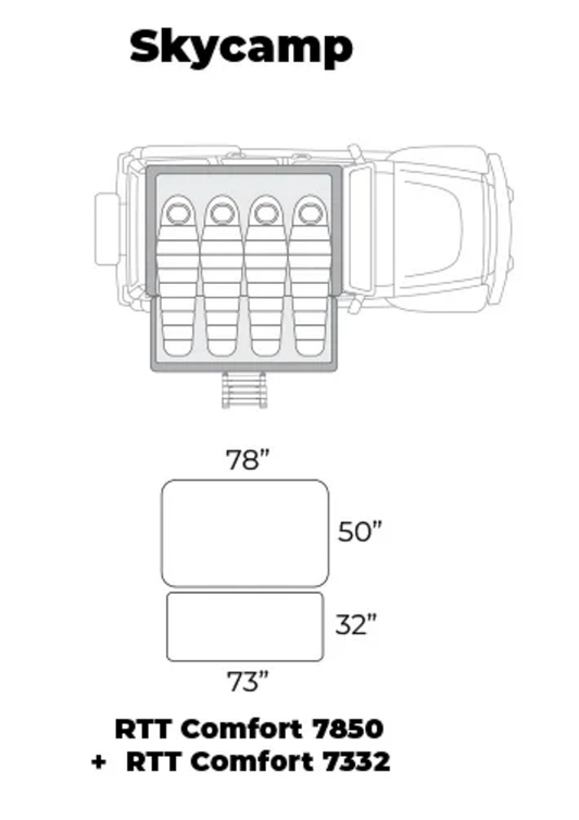 Comfort Skycamp 3.0 (4 personers) secondary image
