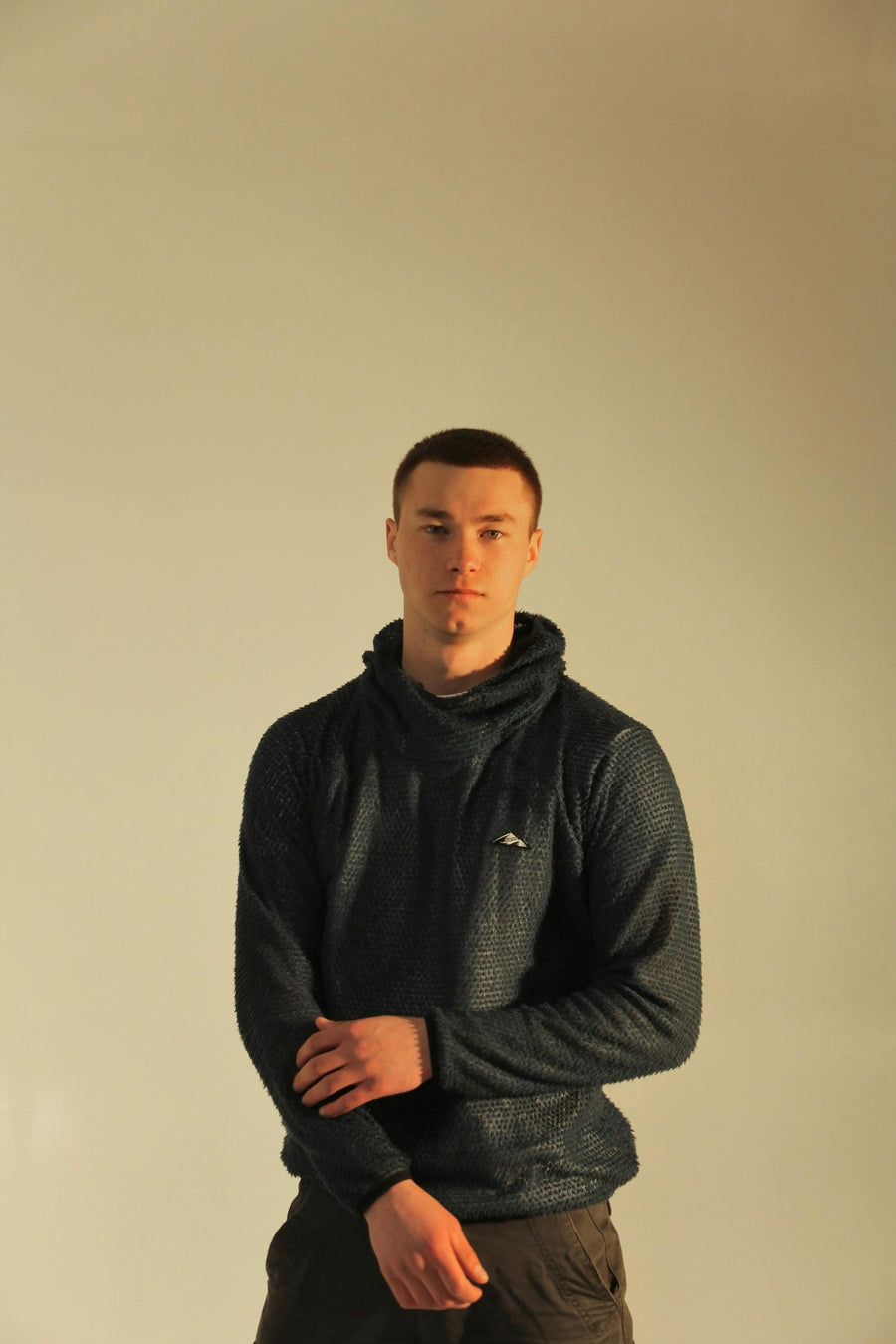 Travers Alpha Direct 60 Overlap Hoodie – Blå (2)