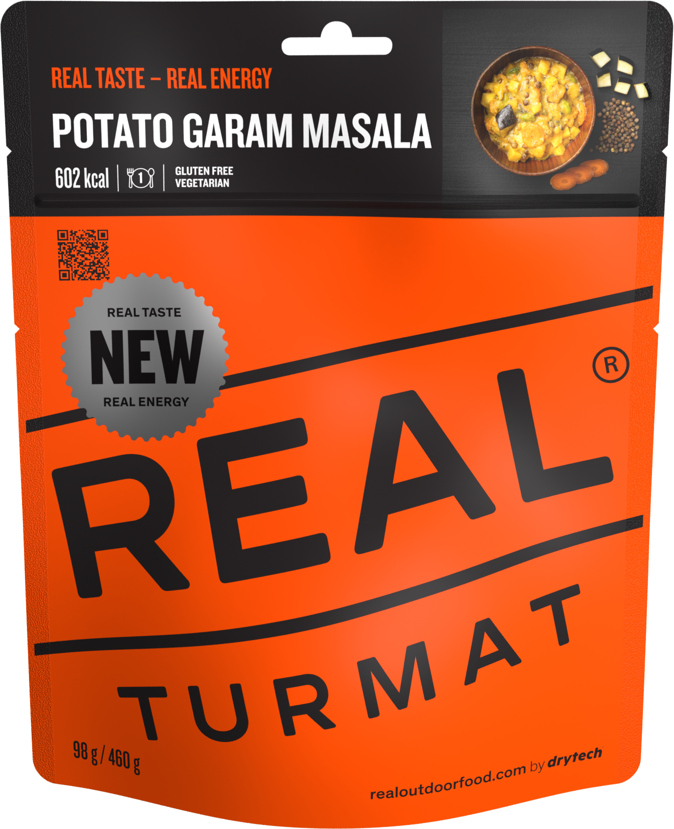 Real Turmat Potato Garam Masala – forside
