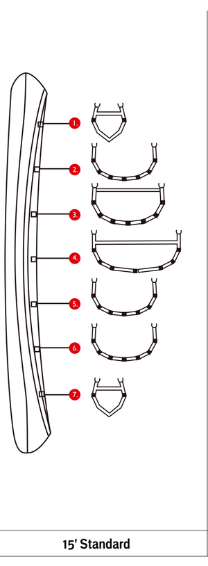 Ally 6-CrossRib TopBar Aluminium