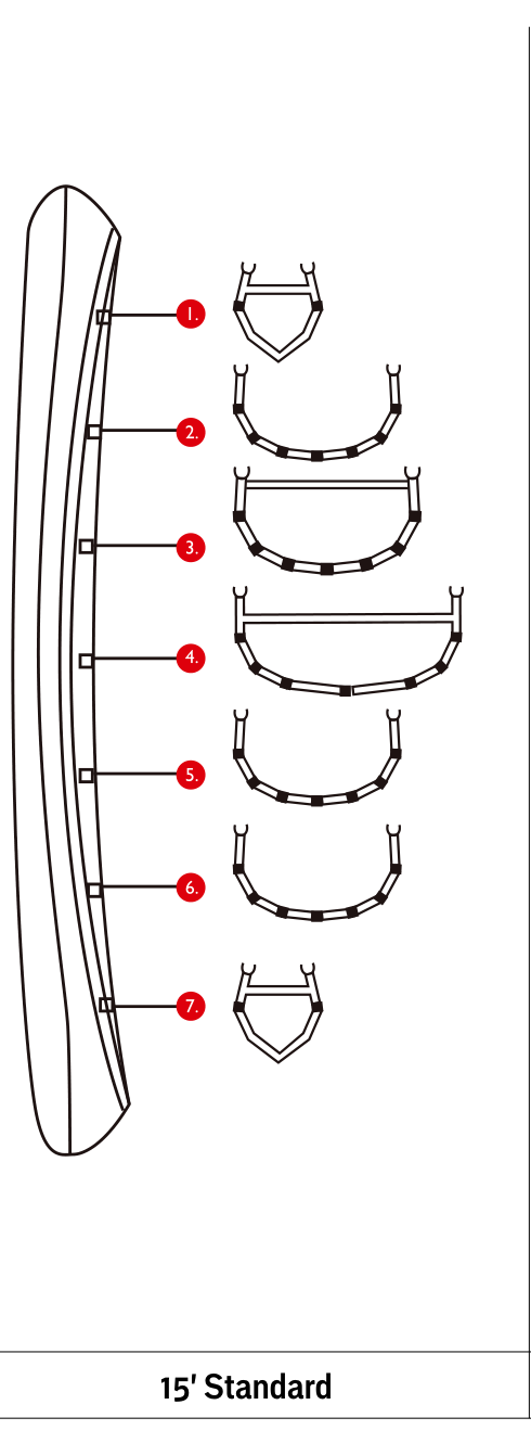 Ally 6-CrossRib TopBar Aluminium