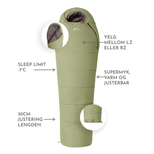 Falkeberg ComfyNest – 4-sæsons børnesovepose secondary image