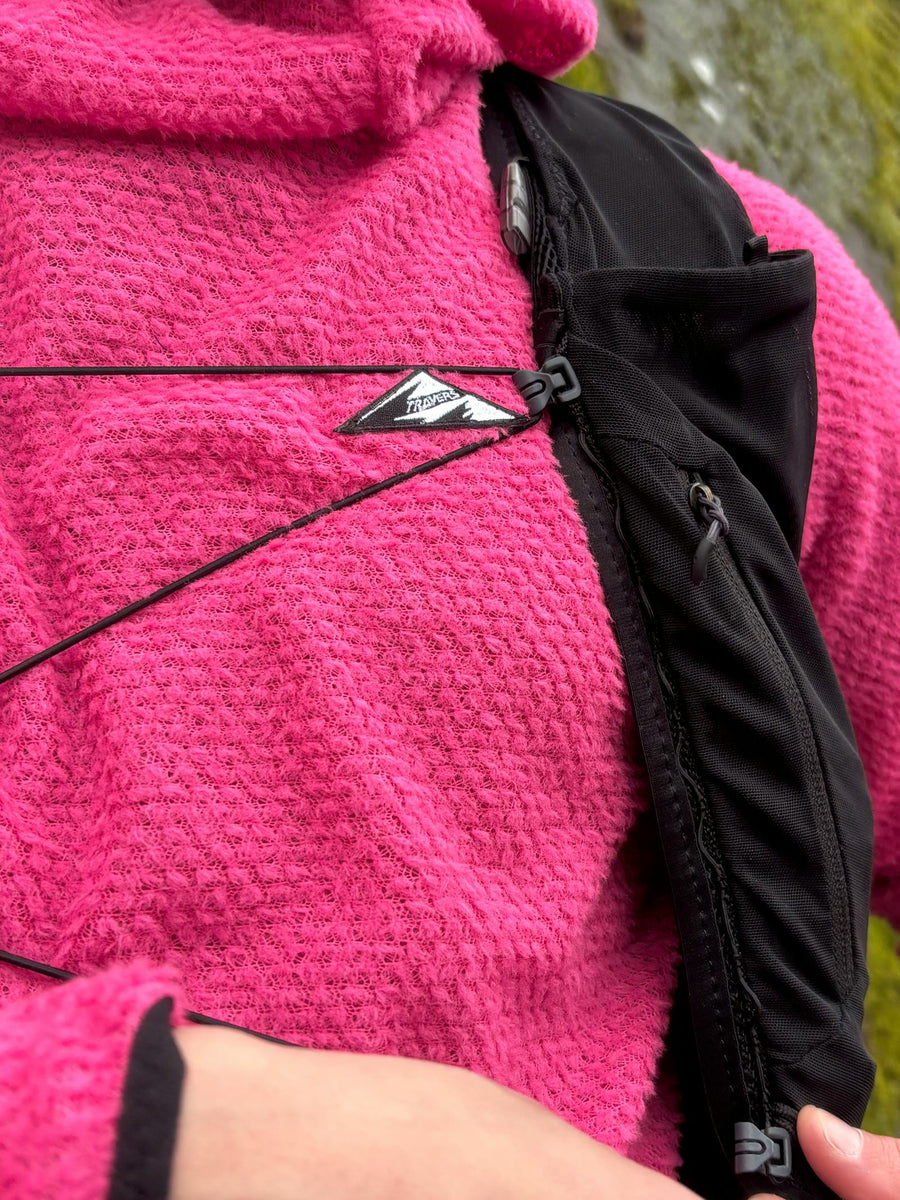 Travers Alpha Direct 90 Balaclava Hoodie – Pink (2)