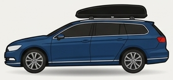 Stationcar med tagboks